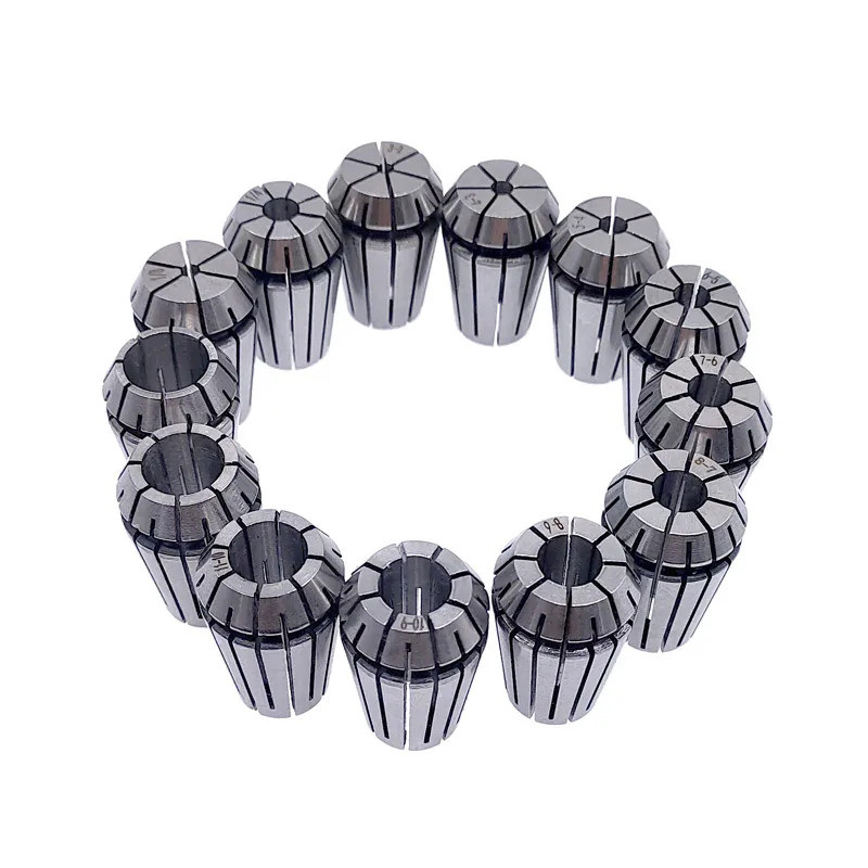 ER20 Lò xo Chuck Collet 3 / 4 / 5 / 6 / 7 / 8 / 9 / 10 / 11 / 12 / 13mm Giá đỡ dụng cụ cho máy khắc 