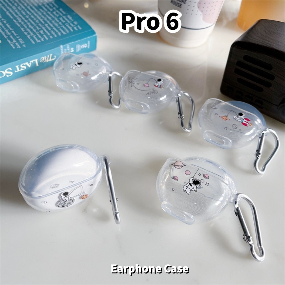 Dành Cho Pro 6 Ốp Lưng Cool Tide Phim Hoạt Hình Silicon Mềm Vỏ Tai Nghe