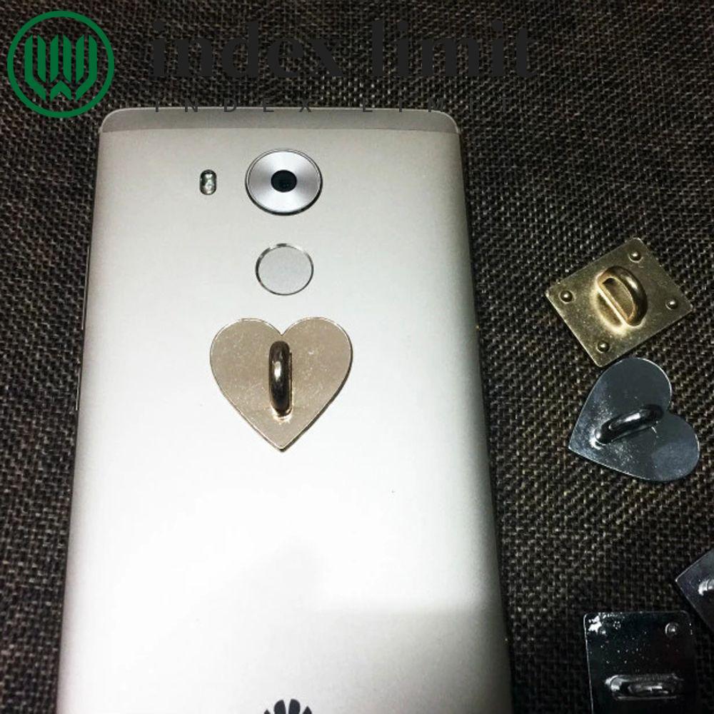 INDEX GIỚI HẠN KPOP Kẹp Móc Lưng Dính Vỏ Điện Thoại Di Động Miếng Dán Vỏ Điện Thoại Trang Trí Giá Đỡ