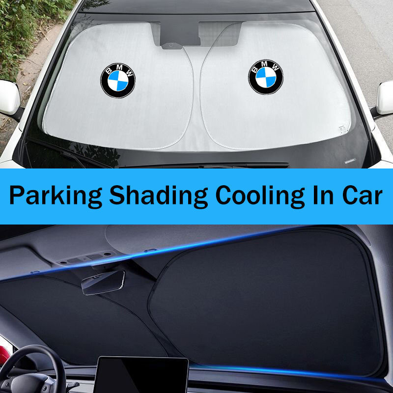 Ô Tô Kính Chắn Gió Phía Trước Chống Nắng Lớp Phủ Titan Vải Cách Nhiệt Cho Xe BMW F30 E60 F10 E90 E46