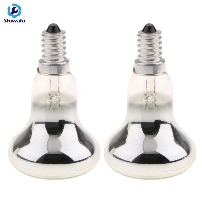 2x R50 E14 SES Đèn Bóng Đèn Phản Quang Điểm Bóng Đèn Vít Nhỏ 40W 2 Chiếc 40W