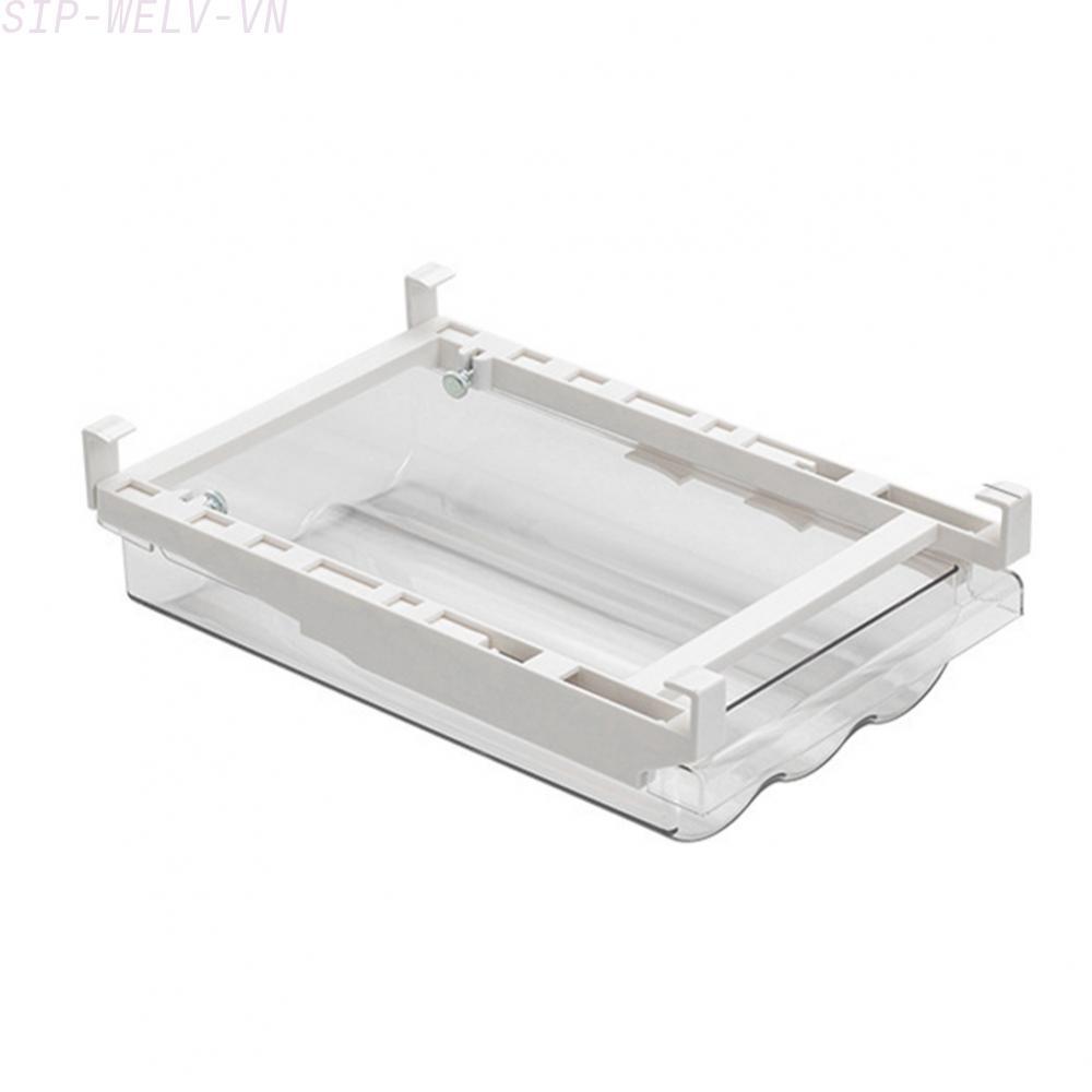 {WELV}Fridge Egg Drawer Organizer: Keep Eggs Fresh & Tidy with Automatic Rolling