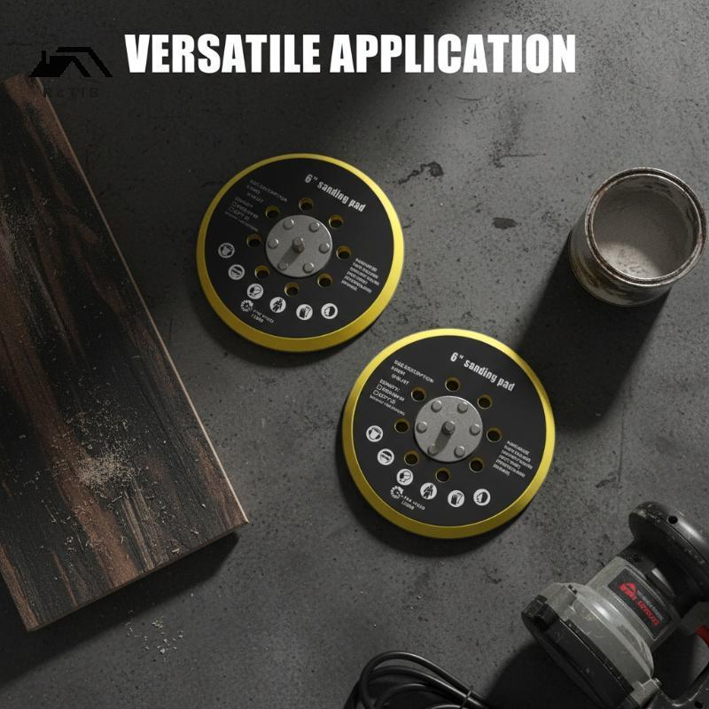 < RcTlB > Tấm lót chà nhám 6 Inch 17 lỗ cho Makita BO6030 BO6040 cho Festool RO1 ES150 ET2 ES / ETS 