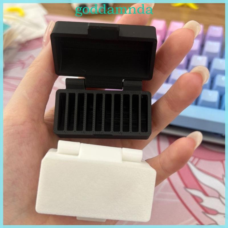 Ốp lưng GODD Secure CR2032 Hoder 10 khe hở Vỏ trong suốt ngăn ngừa độ bền mất