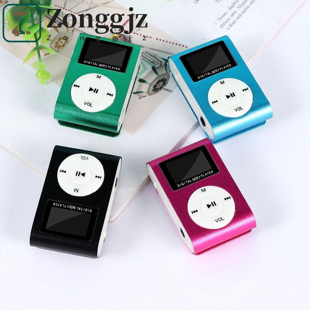 Máy nghe nhạc MP3 Mini cầm tay ZONGGJZ, Khe cắm thẻ Kẹp kim loại USB Máy nghe nhạc MP3, Đầu ghi phím