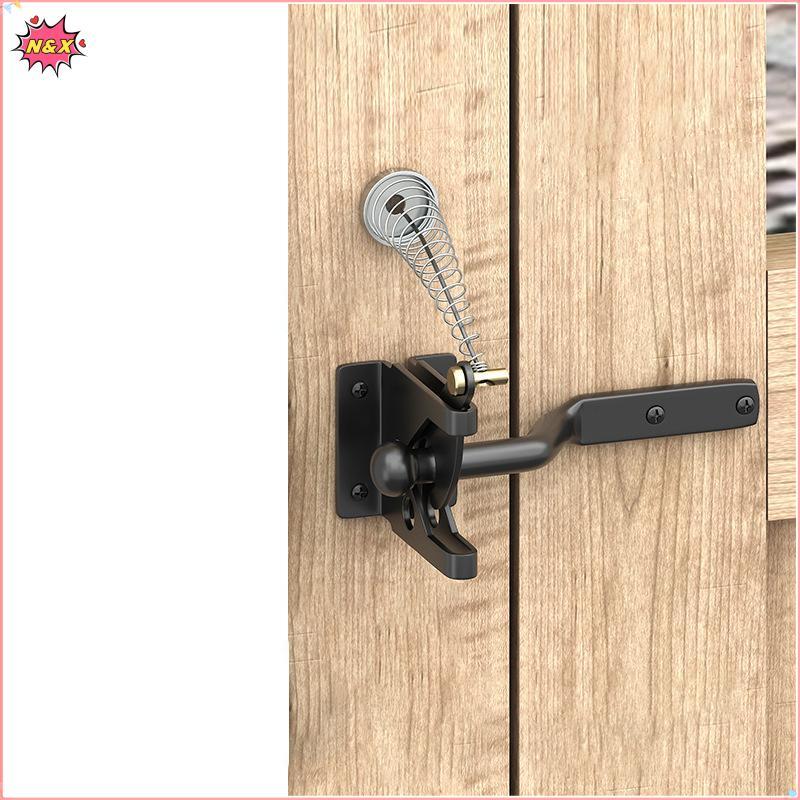 N & X Chịu Lực Cửa Bạc Chốt Lo Tự Lo Cổng Bắt Bảo Vệ Thời Tiết Chốt Cửa Tự Động Cửa Bạc Lo.