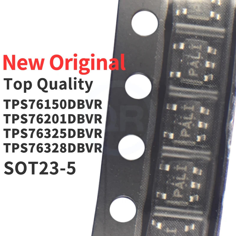 5 chiếc TPS76150DBVR TPS7611DBVR TPS76125DBVR TPS76328DBVR SOT23-5 PALI PFUI PBBI PBDI chip điều chỉ