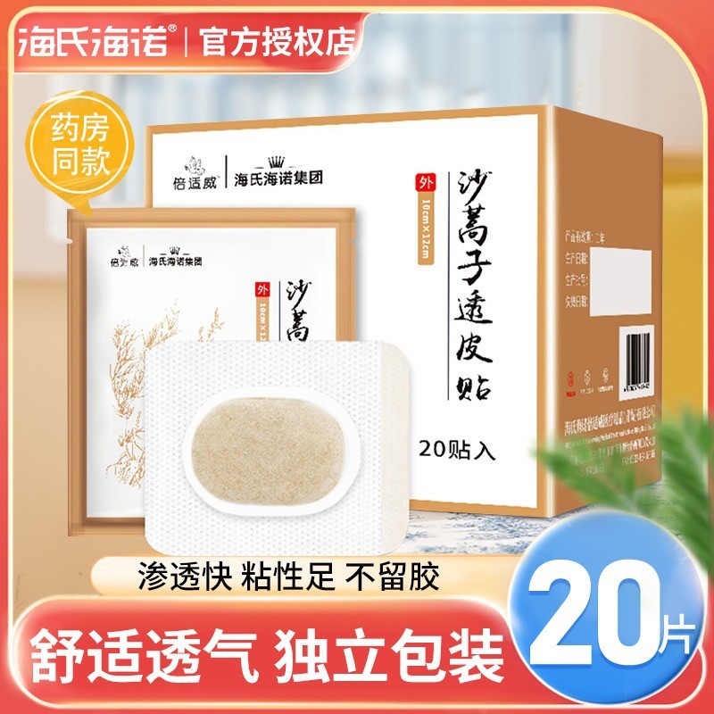 Spot Goods#Haishi Hainuo Artemisia Transdermal Patch, transdermal patch for external application, br