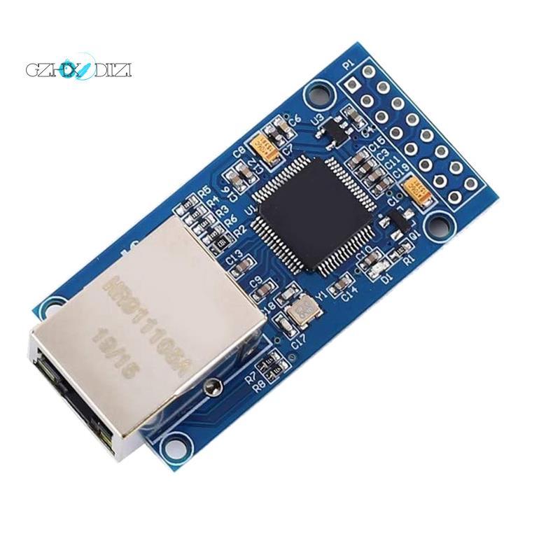 CH9121 Cổng nối tiếp Ethernet Mô-đun mạng UART sang RJ45 Bộ chuyển đổi DC 3.3V 5V STM32 / Mô-đun mạn
