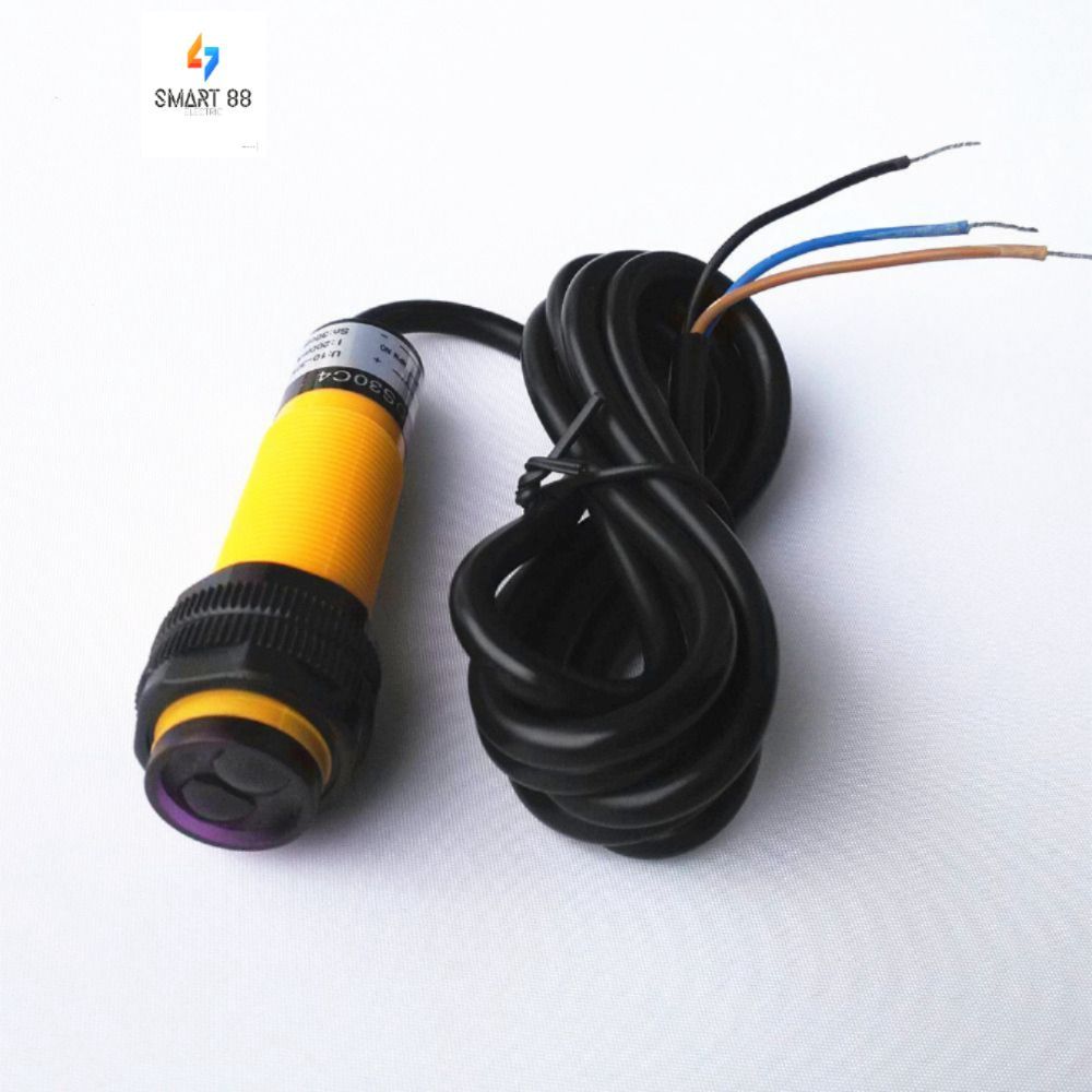 SMART88- Cảm biến quang 3 dây NPN phi 18 E3F-DS30C4, E3F-DS60C4, E3F-DS10C4