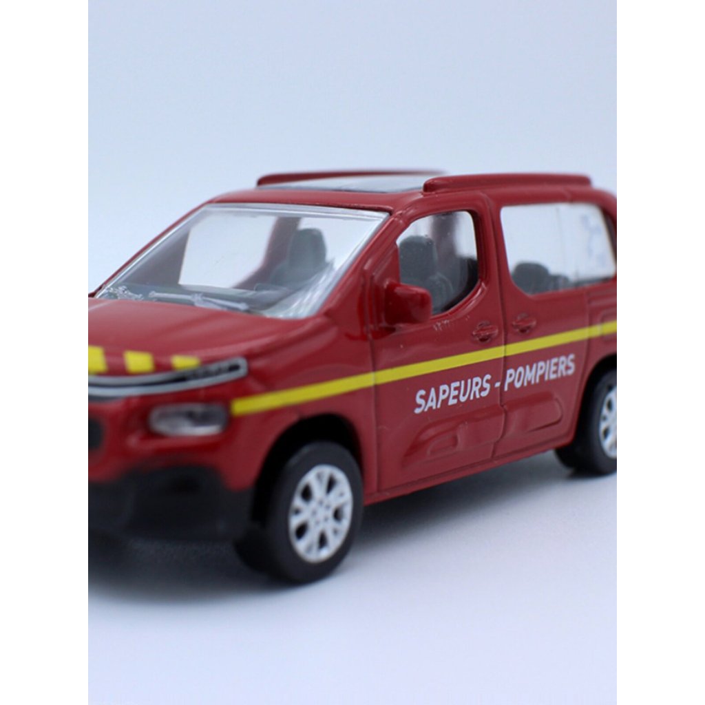 [Mẫu xe] Ngoại thương 1 / 64 Xe hợp kim CITROEN BERLINGO CITROEN Xe cứu thương mô hình Boutique