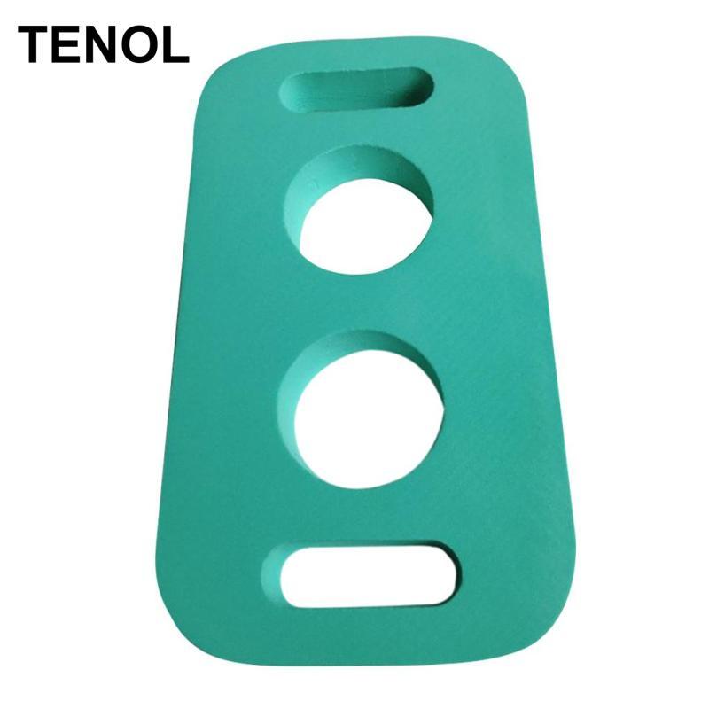 TENOL Swim Training Aid Pool Float Training Holed Woggle Noodle Connector Blue
