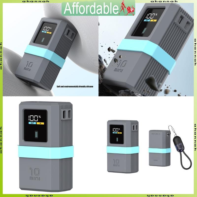 AH Ốp Lưng Silicon Cho 10 Mini 10000mAh PB1055 55W Năng Lượng Lưu Trữ Ngân Hàng Chống Sốc Chống Trơn