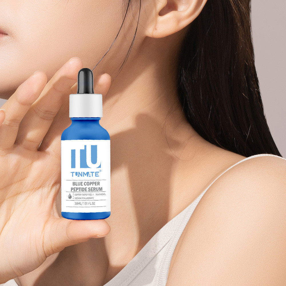 Hàng sẵn có Vận chuyển nhanh TK Bán chạy BLUE COPPER PEPTIDE SERUM Sau khi sửa chữa mặt trời Dưỡng ẩ
