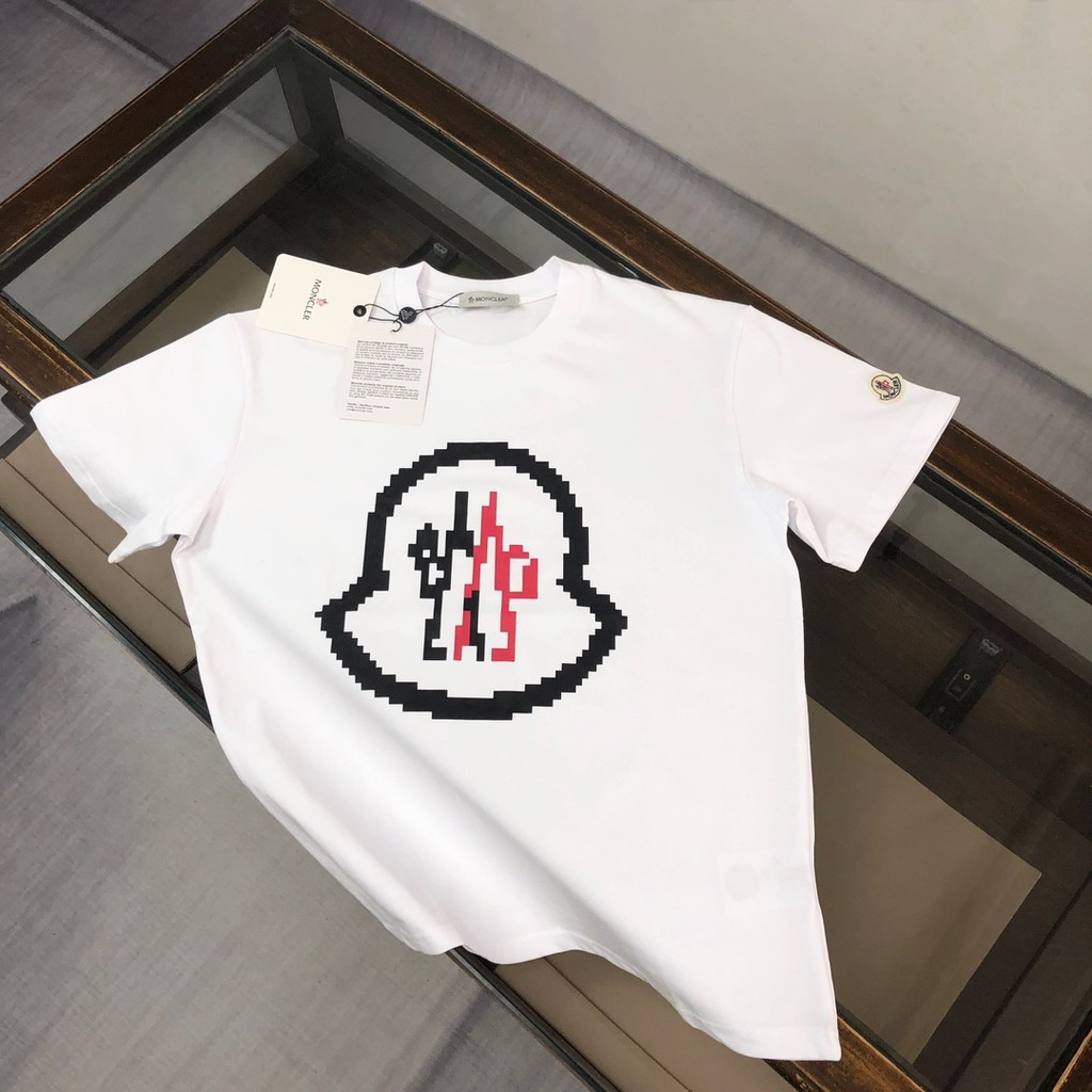 Áo Jacket Moncler mới nhất size 6XL cổ tròn tay ngắn, phù hợp cho nam và nữ, thời trang xuân hè