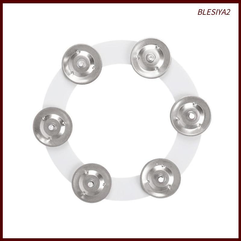 Bộ trống Tambourine Phụ kiện Jingle Chuyên nghiệp Jingle Hiệu ứng Jingle Cymbals Ching Music Rhythm 