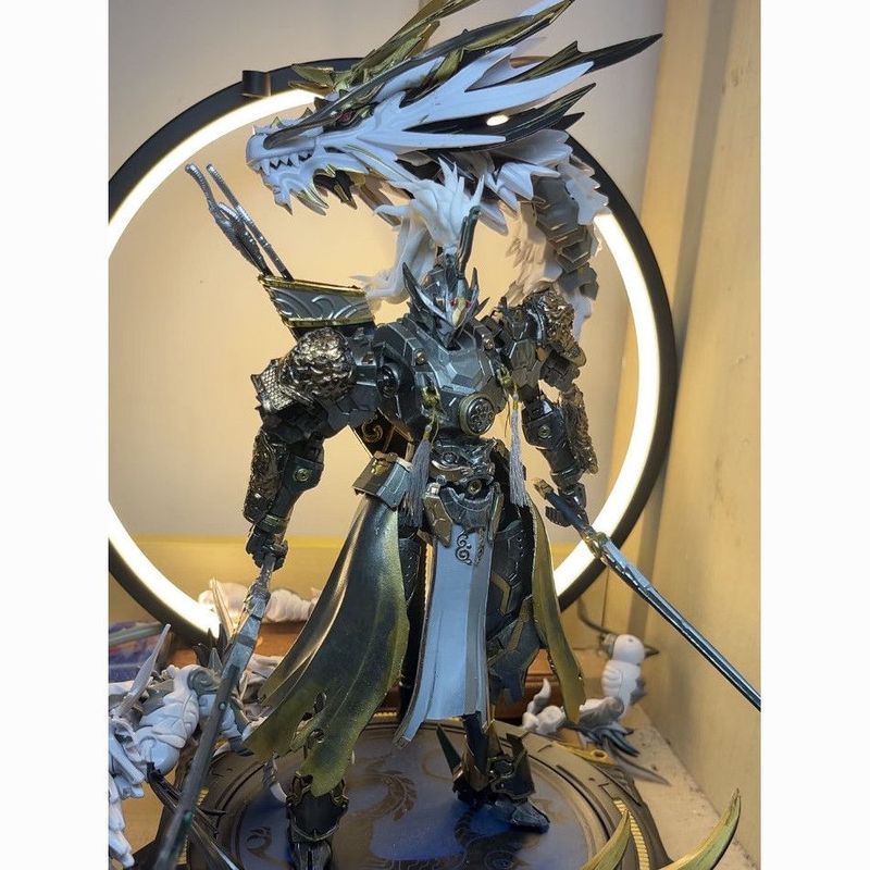 [Mẫu 100% Phải giao hàng] Chuyển động bán chạy Hạt nhân Lu Bu Ao Bing Strike Zhao Yun và các mẫu lắp