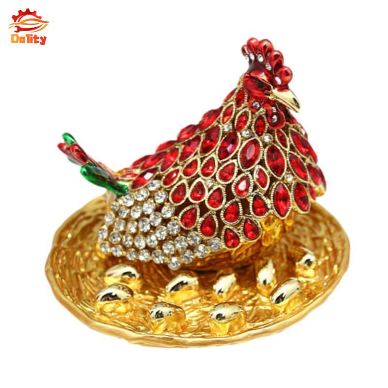 Hộp đựng đồ trang sức hình gà Hộp đựng đồ trang trí kiểu gà mái