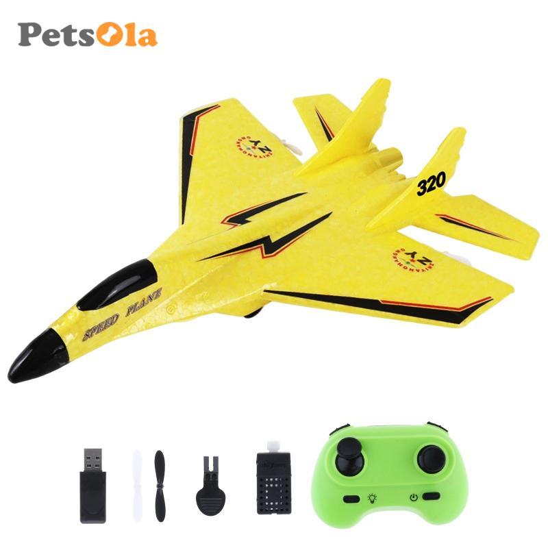 Máy bay RC xốp, Máy bay RC dễ điều khiển, Đồ chơi ngoài trời có đèn, RC Glider, Máy bay phản lực RC 