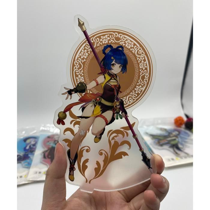 GENSHIN IMPACT Standee acrylic HOLOGRAM Liyue girls - Xiangling