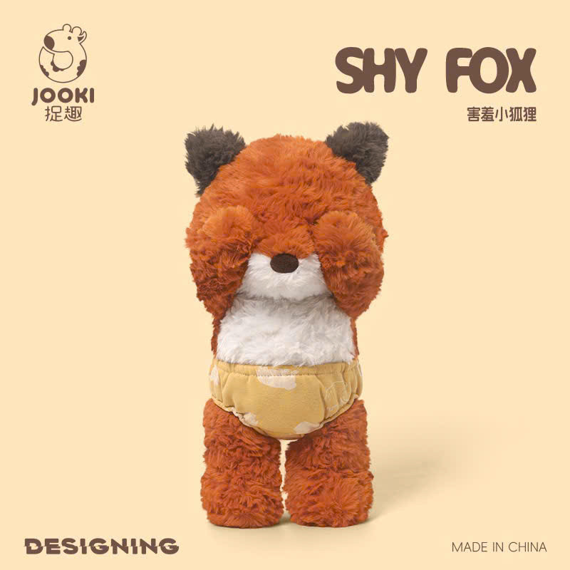 [Chính hãng Jooki] Gấu bông Heo, Voi, Cáo, Cún Jooki mặc bỉm e thẹn  làm quà tặng đáng yêu