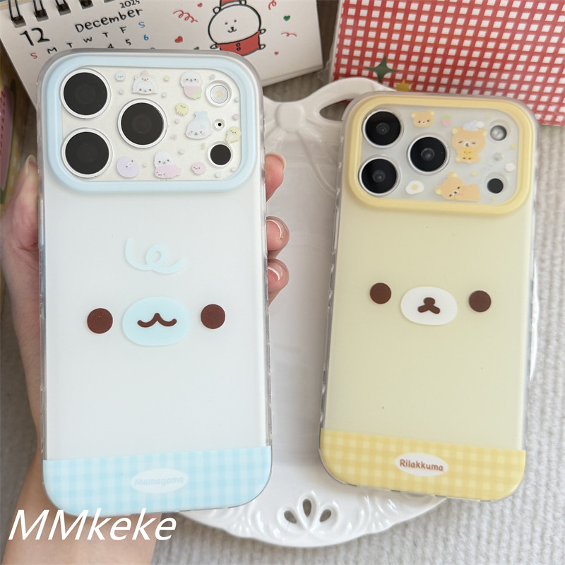 óp lưng iphone 11 óp lưng iphone 12 pro max MMkekekeke Phong Cách Hàn Quốc ins Niche Bean Sesame Sea