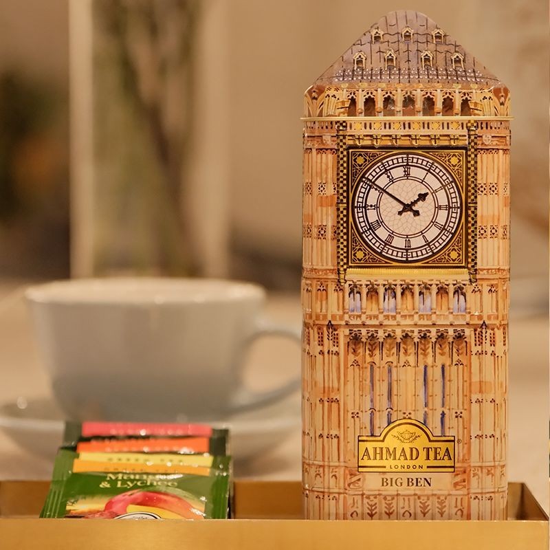 AHMAD TEA Anh Arman TEA London Big Benzhong English Earl Grey Black TEA Bag Làm TEA Combo Gói Tổng c