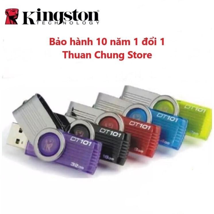 USB 2.0 KingSton DT101 2GB / 4GB / 8GB / 16GB / 32GB/64GB DT101 G2 - CÓ NTFS - CAM KẾT BH 1 Năm 1 đổ