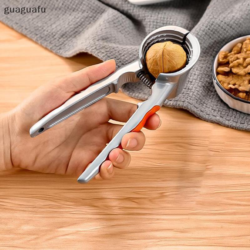 [guaguafu] Hợp Kim Kẽm Nutcraer Sheller Cra Hạnh Nhân Quả óc chó Pecan Hazelnut Filbert Nut Nhà Bếp 
