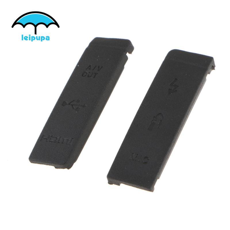 Nắp đậy cửa bụi cao su USB cho máy ảnh Canon EOS 5D2 5D Mark II
