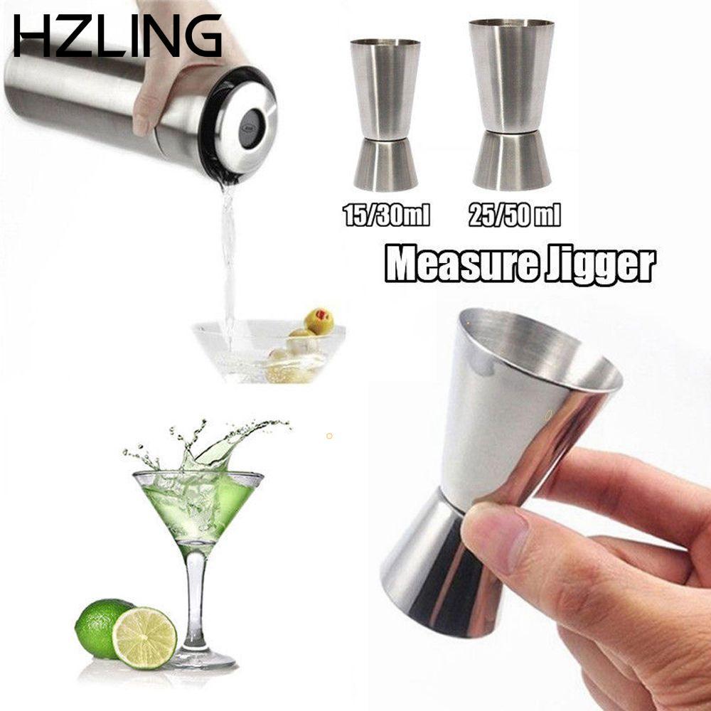 HZLING Measure Jigger Cup Dual Shot Tiện ích nhà bếp gia đình & sinh hoạt