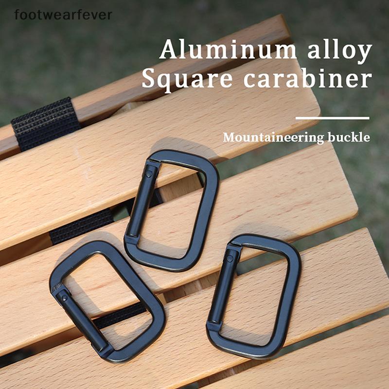 Vòng Vuông Carabiner Móc Khóa Outside Face Chain Tool - Dụng Cụ Cắm Trại Phù Hợp
