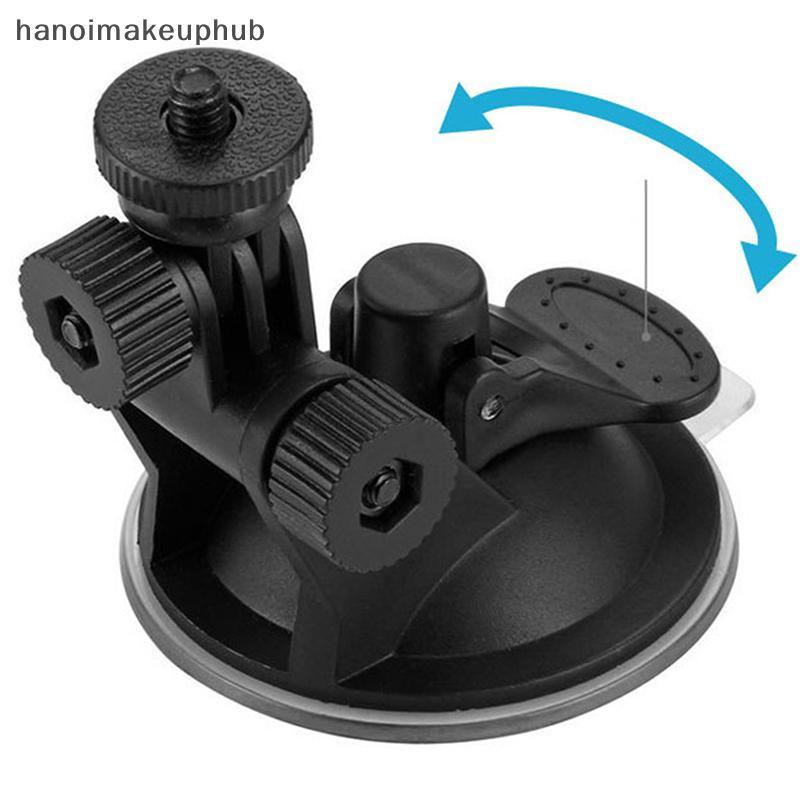 Hanoimakeuphub] Camera hành động Giá đỡ cốc hút Mini Kính chắn gió ô tô Giá đỡ máy ảnh Xoay 360 độ P