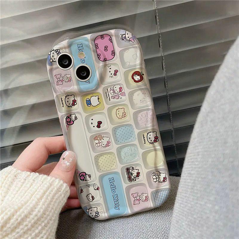 LNY| Ốp lưng cho Xiaomi 13T 14T 15T Pro POCO X6 X7 C55 C61 C65 C75 M5S M6 Pro Bàn phím sáng tạo KT K