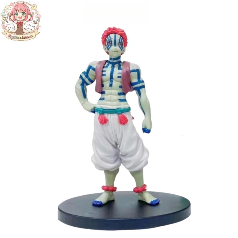 Mô hình Kimetsu No Yaiba figure Demon Slayer Thượng Tam Akaza siêu ngầu . Cao 17cm . figure thanh gư