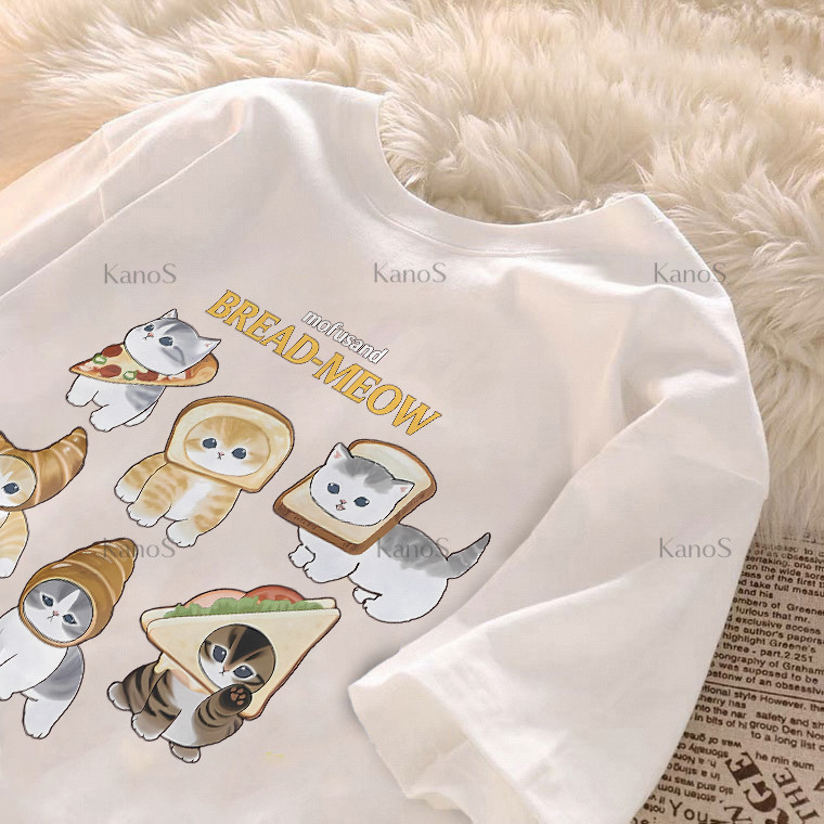 Áo thun Oversize ngắn tay cổ tròn họa tiết Y2K | Kanos Shop