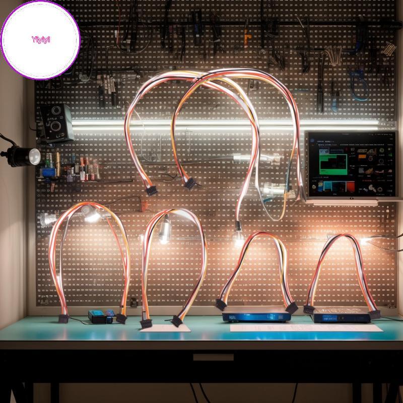 Yiyi 2 Chiếc Dành Cho DJI O3 Bộ Điều Khiển Chuyến Bay Cắm Trực Tiếp 6P Cáp Kết Nối 10cm / 15cm / 20c