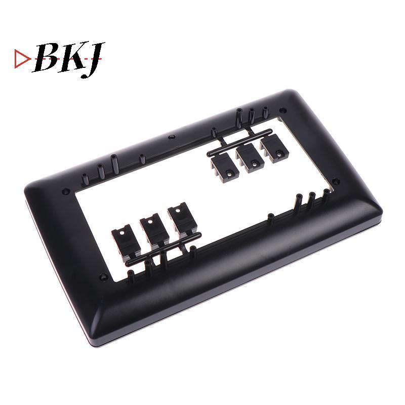 [KJ] Khung công tắc 9 inch đến 10 inch 7 inch đến 10,1 inch Khung vô tuyến ô tô 2 Din Thích hợp cho 