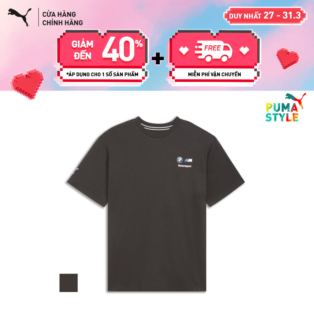 Áo Thun Thể Thao PUMA Nam Motorsport MMS Stacked Logo Tee
