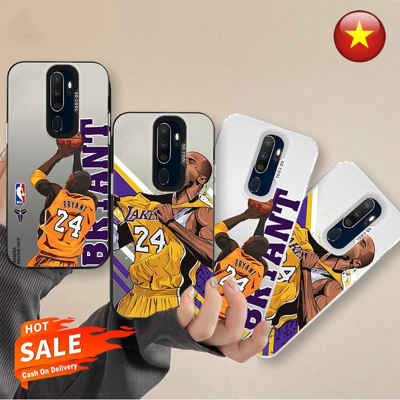 Tương thích với Ốp điện thoại chống sốc cứng IMD Kobe Bryant Matte cho OPPO A5 A9 2020 IMD Kobe Brya