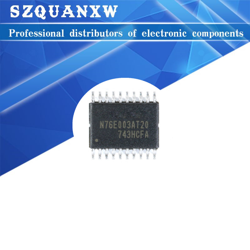 1 Cái / lốc N76E003AT20 N76E003 TSSOP-20 Còn Hàng IC