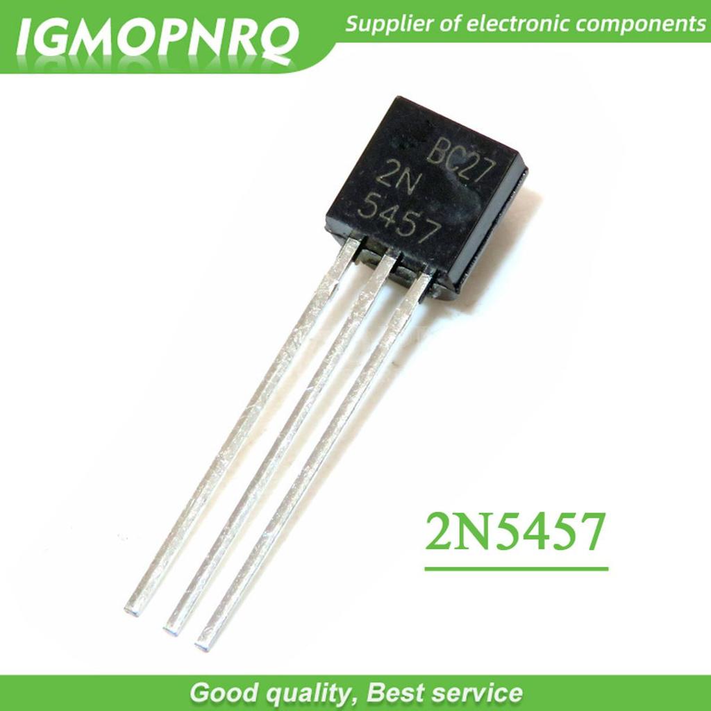 10 chiếc 2N5457 5457 TO-92 JFET N-Channel Transistor Đa Năng Mới nguyên bản