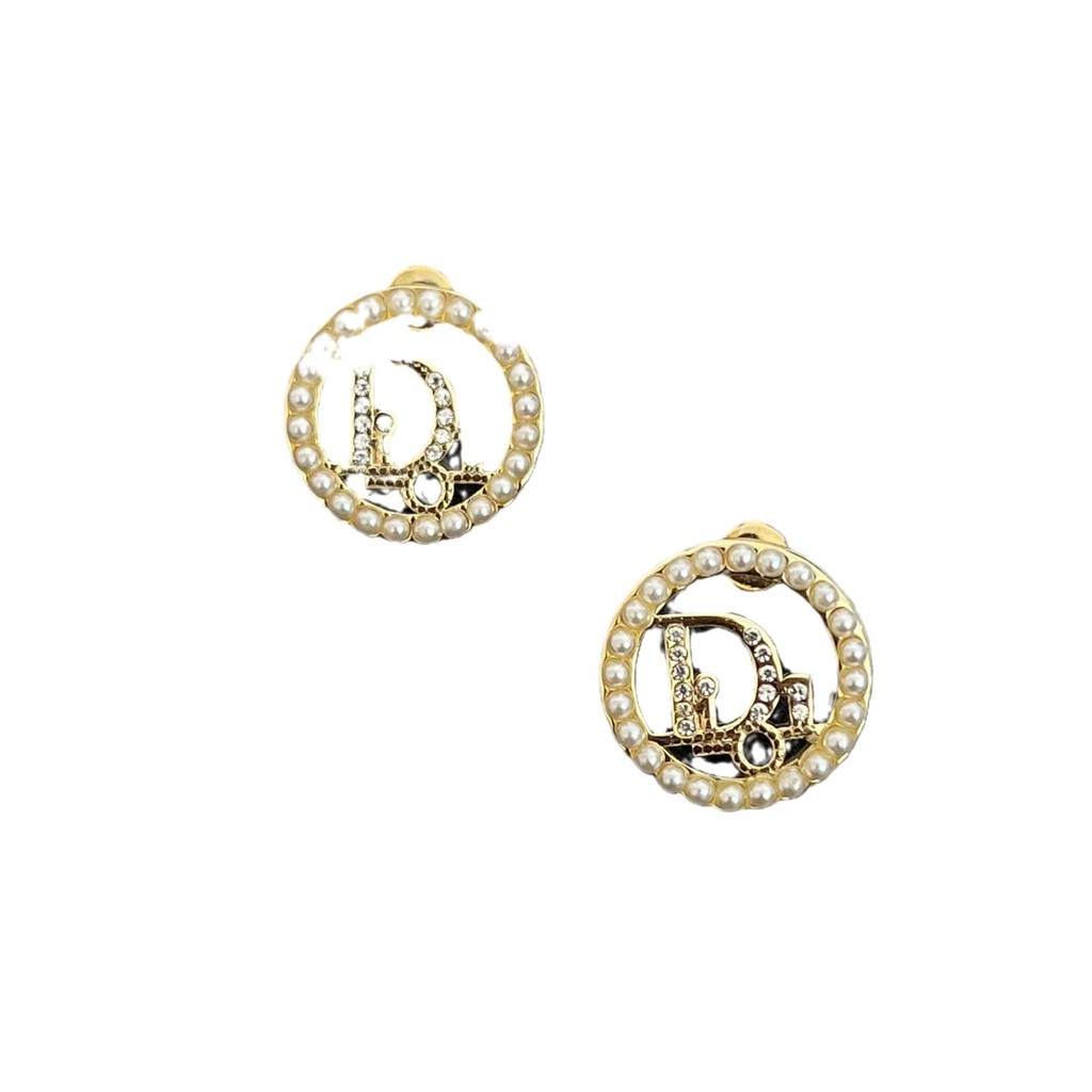 Bông tai ngọc trai nhỏ phong cách mới, retro Inspired by Chanel