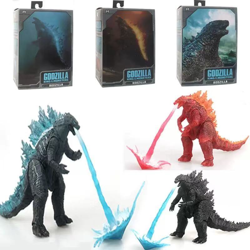 2024 Godzilla Red Lotus Godzilla vs King Kong King of Monsters Hình Mẫu Khớp Di Chuyển Đồ Chơi Trẻ E