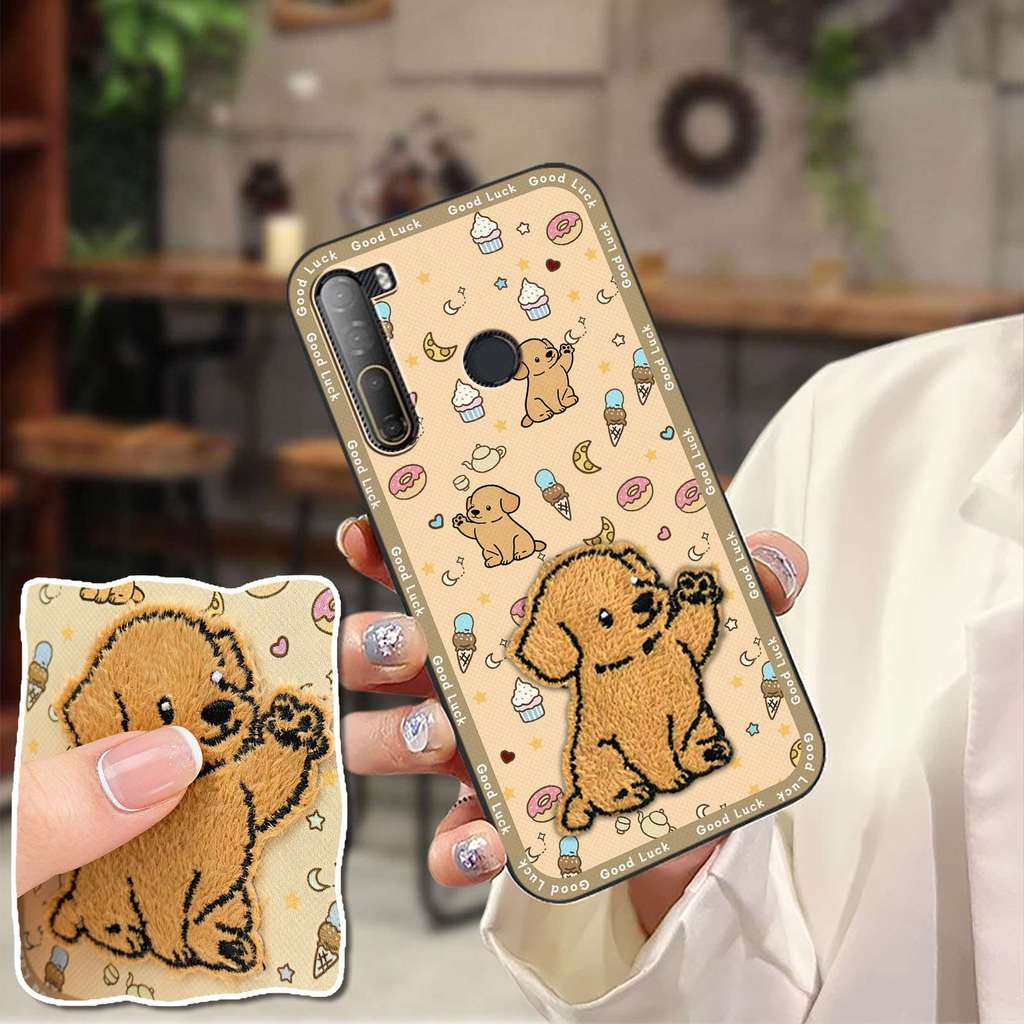 Ốp Điện Thoại Chống Bụi Bẩn Chống Sốc Cho HTC Desire 20 Pro / D20 Pro Hoạt Hình Ốp Lưng Thiết Kế Thờ