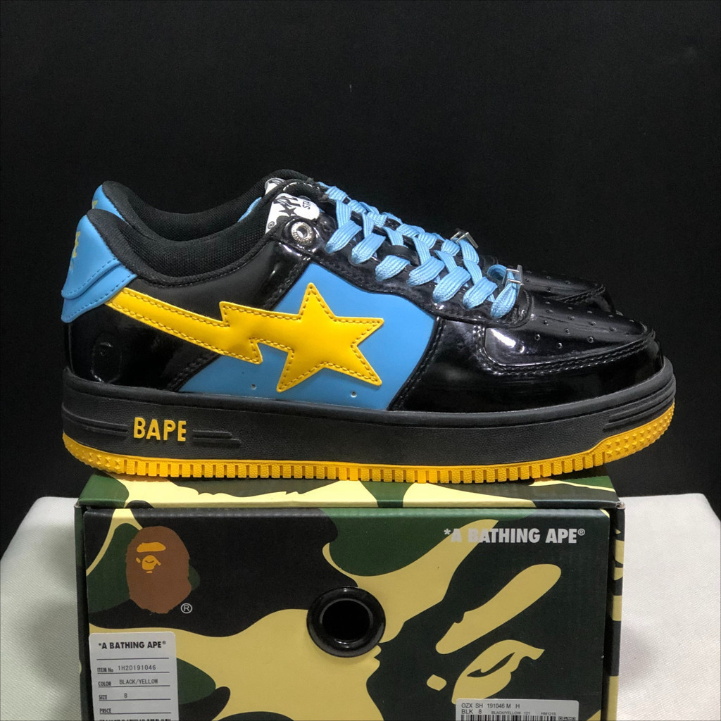 A Bathing Ape (BAPE) BAPE STA Giày thể thao hợp thời trang unisex 1ZTE
