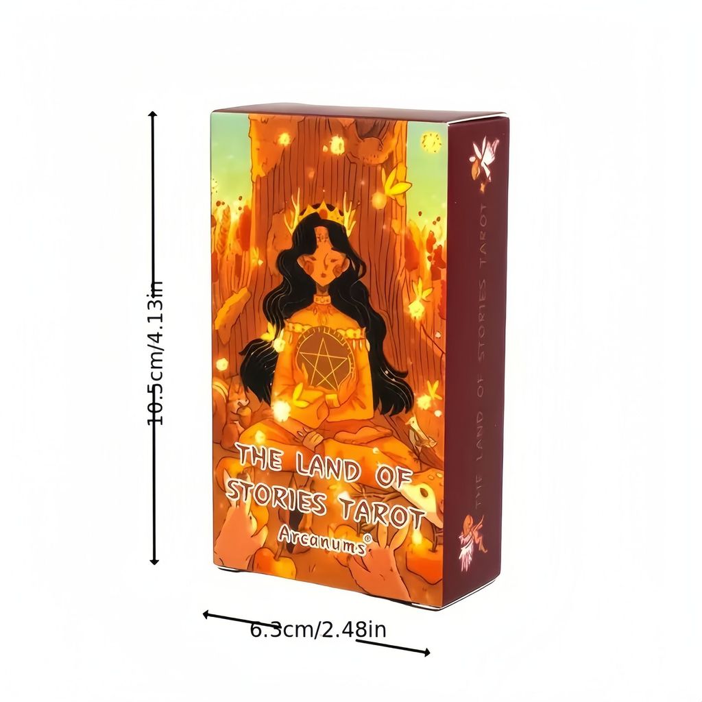 Truyện Cổ Tích Hành Trình Tarot Đất Của Truyện Tarot Tarot 78 Miếng Trọn Bộ 10.5 * 6.5 Dịch Vụ Chất 