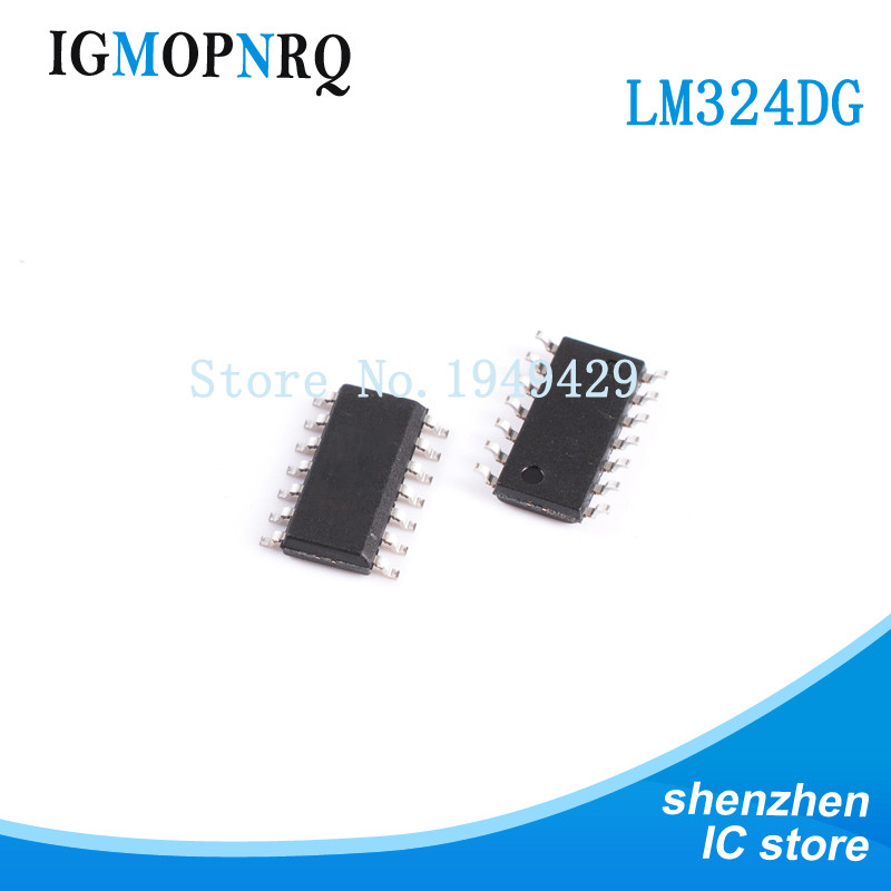 20 Cái / lốc LM324DG LM324DR2G Chip SOP-14 Quad Bộ Khuếch Đại Hoạt Động Mới