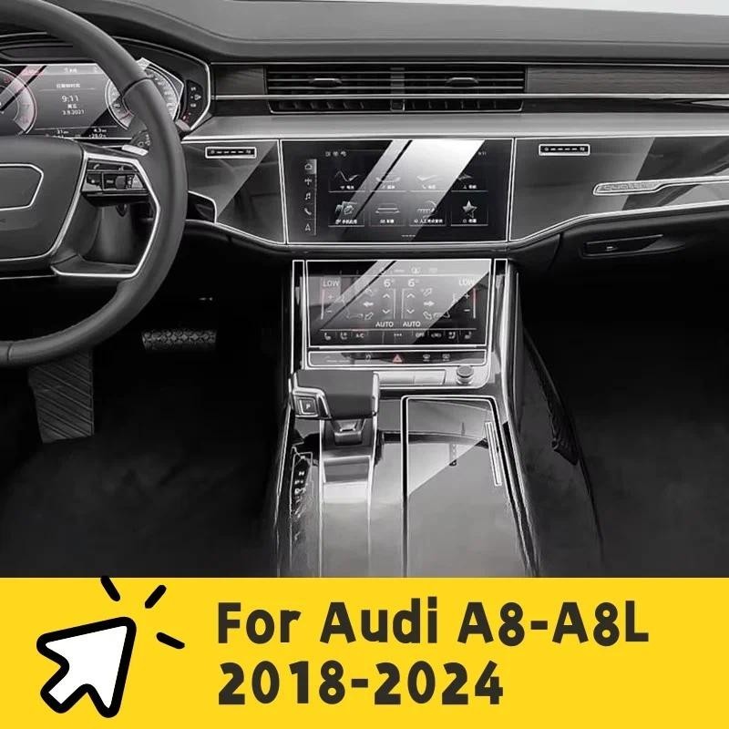 Nội Thất Ô Tô Cửa Trung Tâm Điều Khiển Cho Xe Audi A8-A8L 2018-2024 Phương Tiện Bảng Điều Khiển Điều