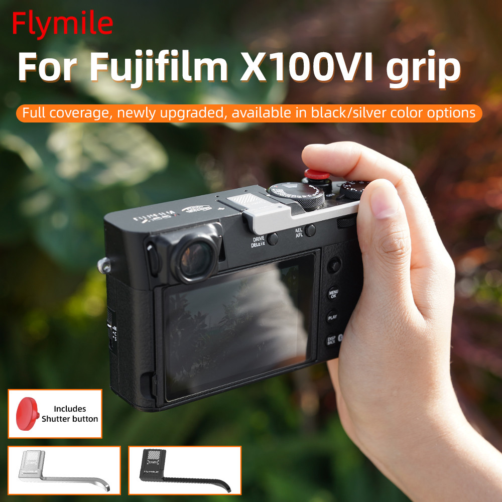 Dành cho máy ảnh Fujifilm X100VI Tay cầm ngón tay cái, Chụp một tay Giá đỡ cố định Fujifilm X100VI P